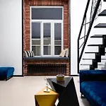 Stylowe Lofty Piotrkowska 37 Antresola Zrewitalizowana Kamienica Centrum * ウッチ