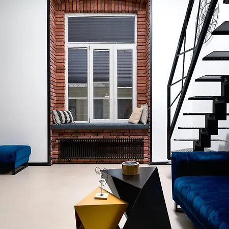 Stylowe Lofty Piotrkowska 37 Antresola Zrewitalizowana Kamienica Centrum * Lodz