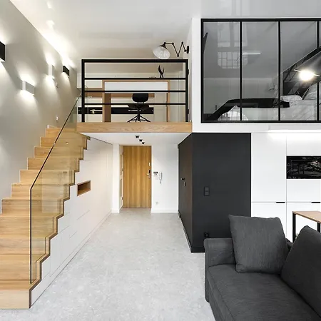 Stylowe Lofty Piotrkowska 37 Antresola Zrewitalizowana Kamienica Centrum アパート *