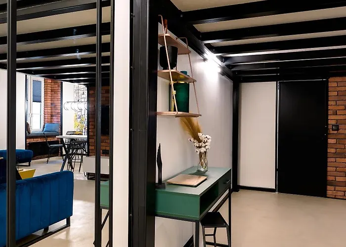 Stylowe Lofty Piotrkowska 37 Antresola Zrewitalizowana Kamienica Centrum Apartamento