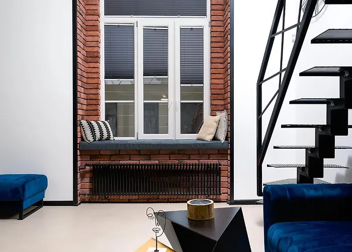 Stylowe Lofty Piotrkowska 37 Antresola Zrewitalizowana Kamienica Centrum * Łódź