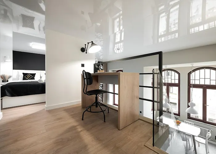 Stylowe Lofty Piotrkowska 37 Antresola Zrewitalizowana Kamienica Centrum Apartamento *